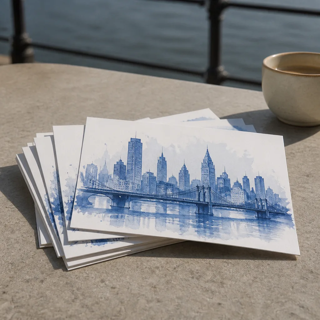 Postcard Set From The Trip City — Buy these on the first day, not the last, so there is actually time to write them. Bachelorette party favors