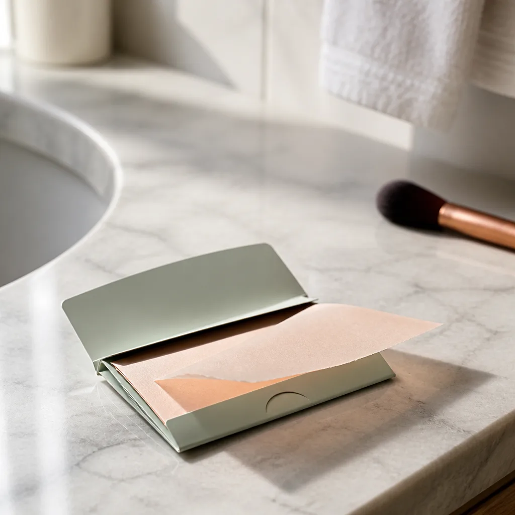 Blotting Papers — A thin booklet of blotting papers, the kind that cuts shine without smudging anything underneath. Bachelorette gift bags