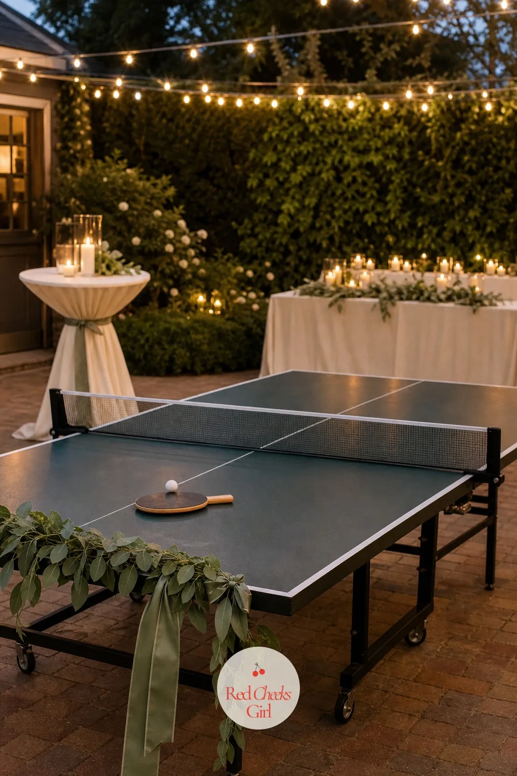 Backyard Ping Pong Table — A full-size ping pong table can swallow half the lawn, which is exactly why a compact or folding version earns its spot at the edge