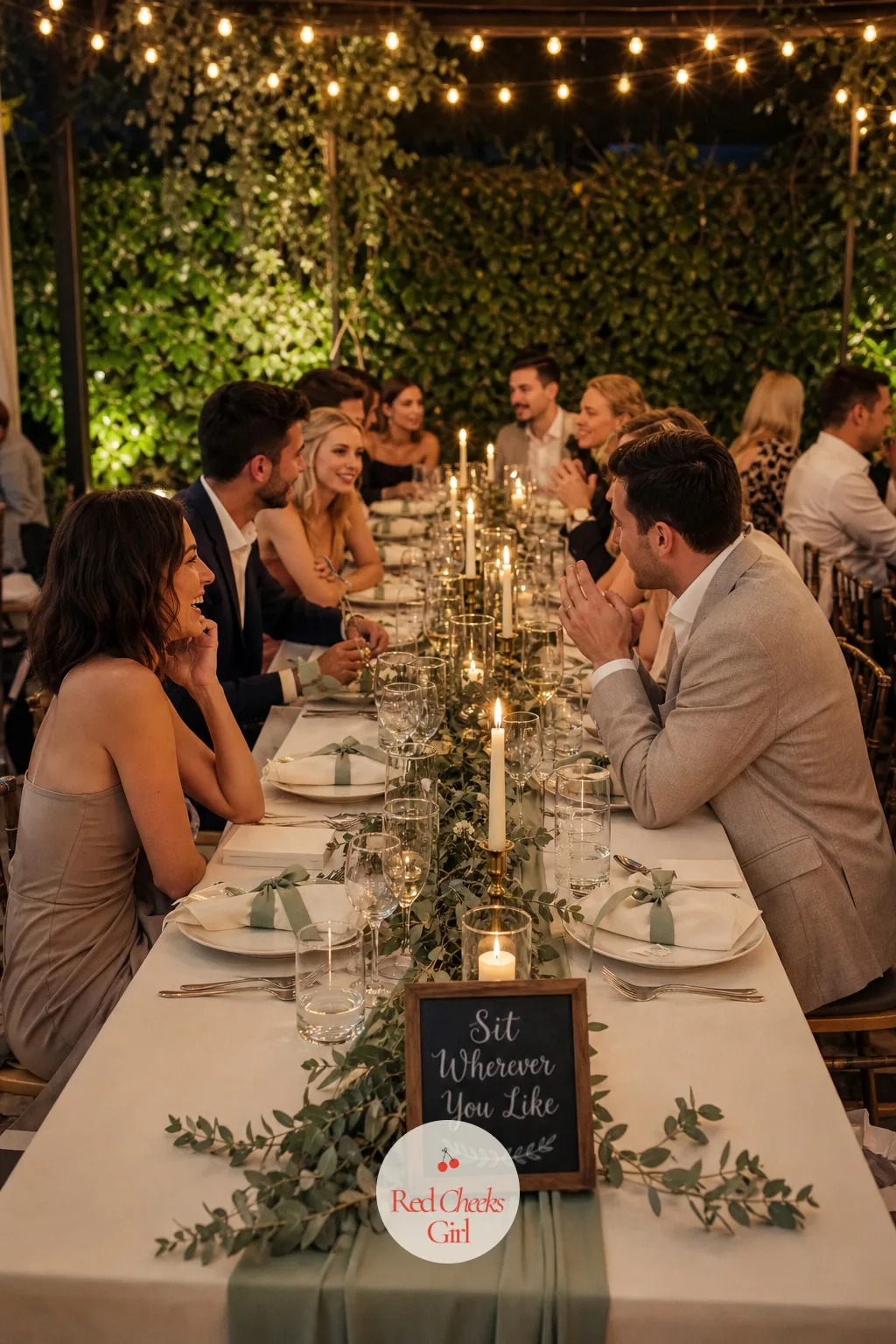 Open Seating So Guests Mingle — No seating chart can feel like you skipped a step, but at a relaxed backyard wedding it is often the better call. Backyard