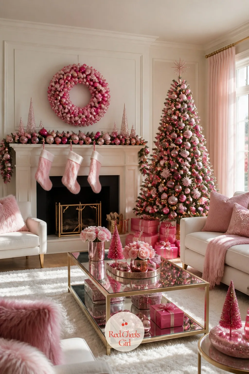 The Living Room, Dressed Like a Dreamhouse — Walk in and the first thing that should hit her is colour, not clutter. Barbie christmas