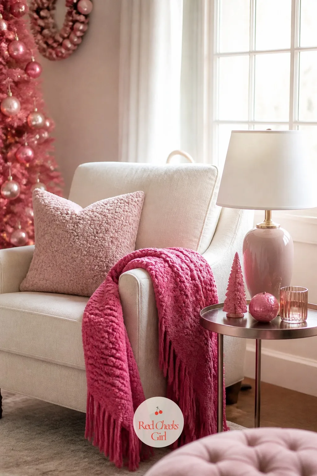 The Reading Nook, Built for Staying Put — Somewhere in the house needs to be the opposite of the party: one chair, one lamp, one blanket thick enough to
