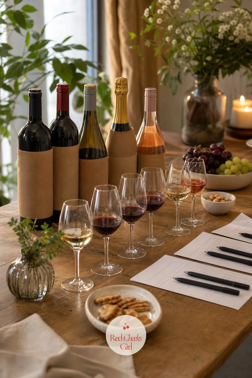 5. Blind Wine Tasting