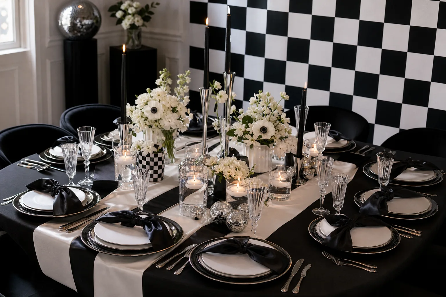 22 Black and White Bachelorette Party Ideas With Classic Contrast