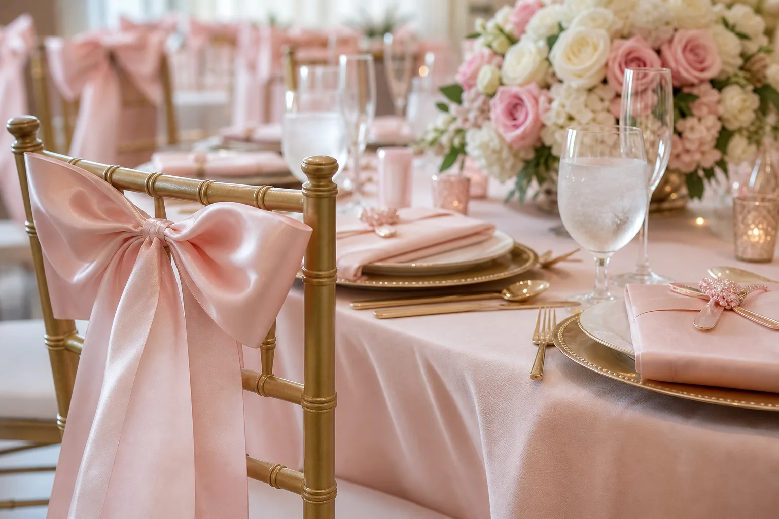 33 Bow Theme Baby Shower Ideas Tied Onto Everything From Chairs to Cookie Boxes
