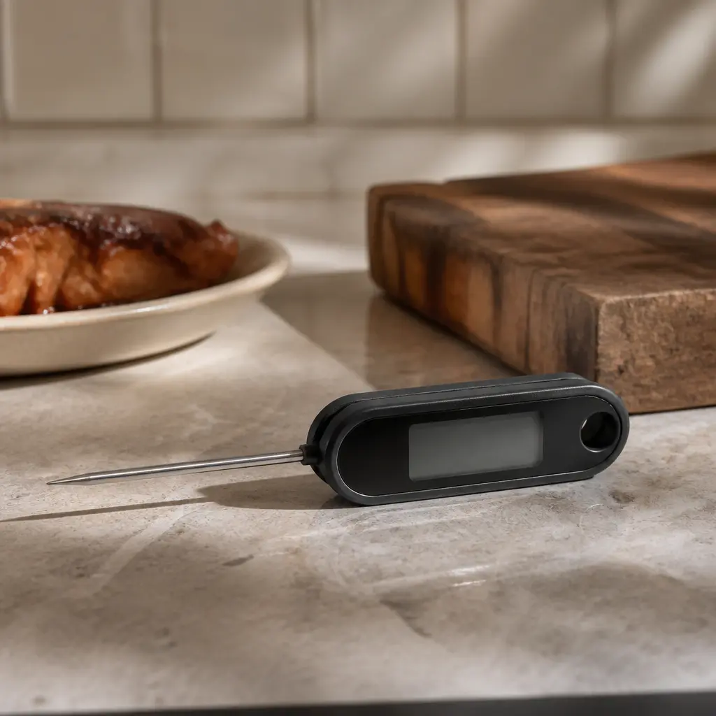 Digital Meat Thermometer — If he grills with confidence but occasionally serves something closer to raw, this quietly saves dinner. Boyfriend christmas gift