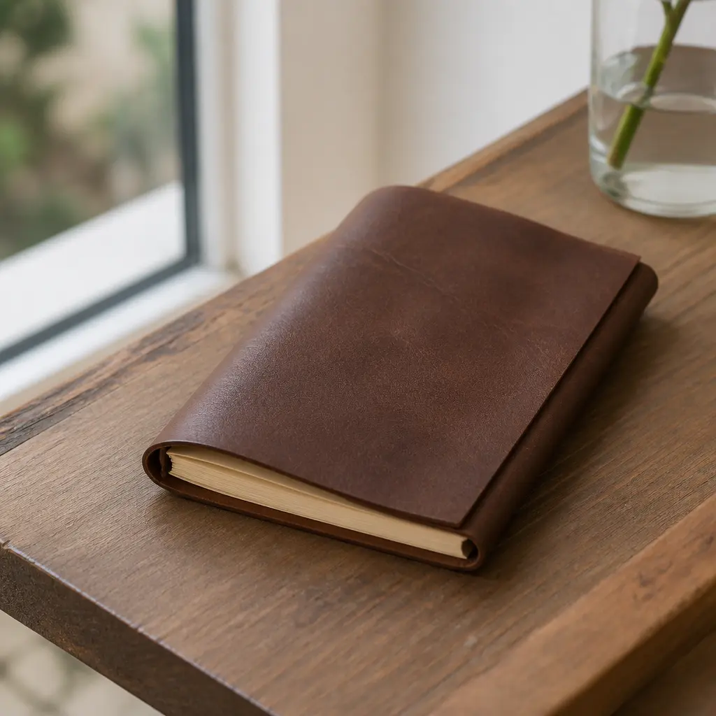 Leather Pocket Notebook — For the guy who jots things on receipts and loses them within the hour, this gives him somewhere proper to put it all. Boyfriend