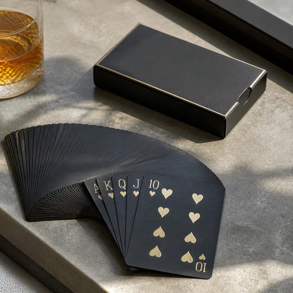 Premium Playing Cards — For the guy who always ends up shuffling a worn, bent deck at family game night, this is a small and obvious fix. Boyfriend christmas