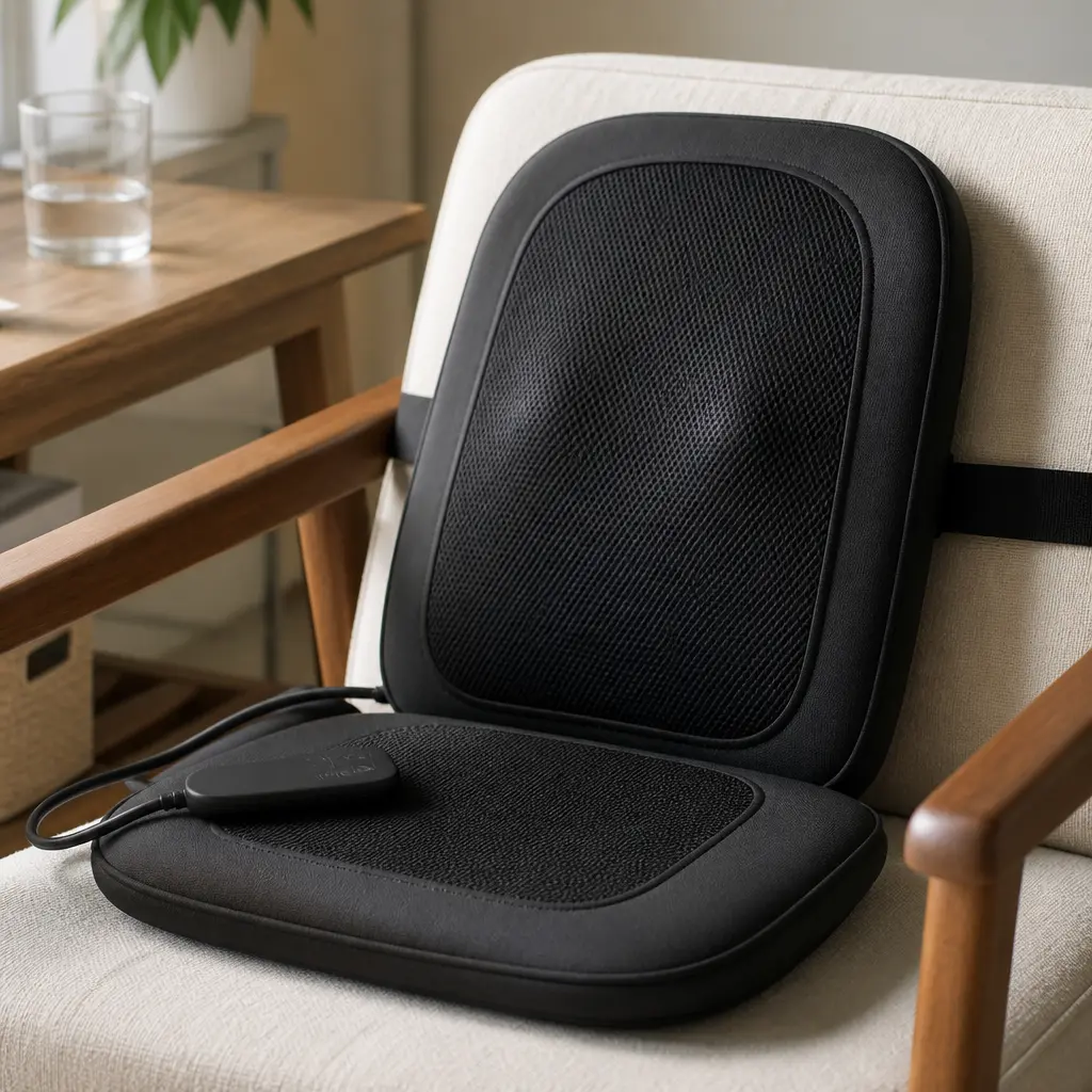 Shiatsu Massage Cushion — For the guy who sits at a desk all day and groans getting off the couch, this is a small act of mercy. Boyfriend christmas gift ideas