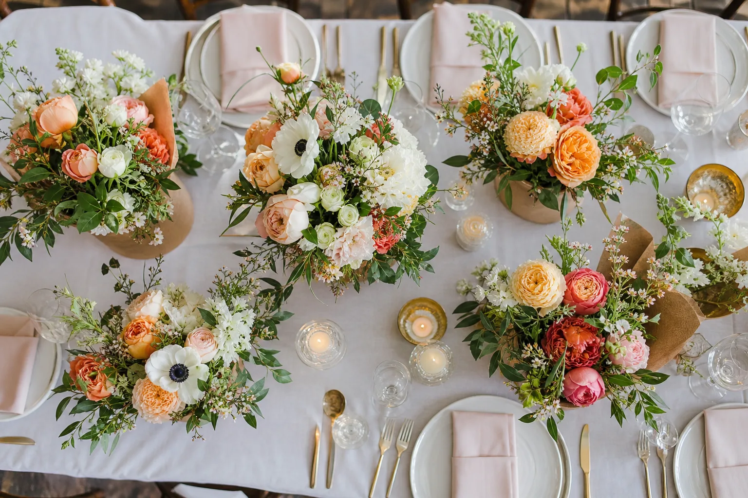 22 Bridal Shower Centerpieces That Double as Take-Home Bouquets