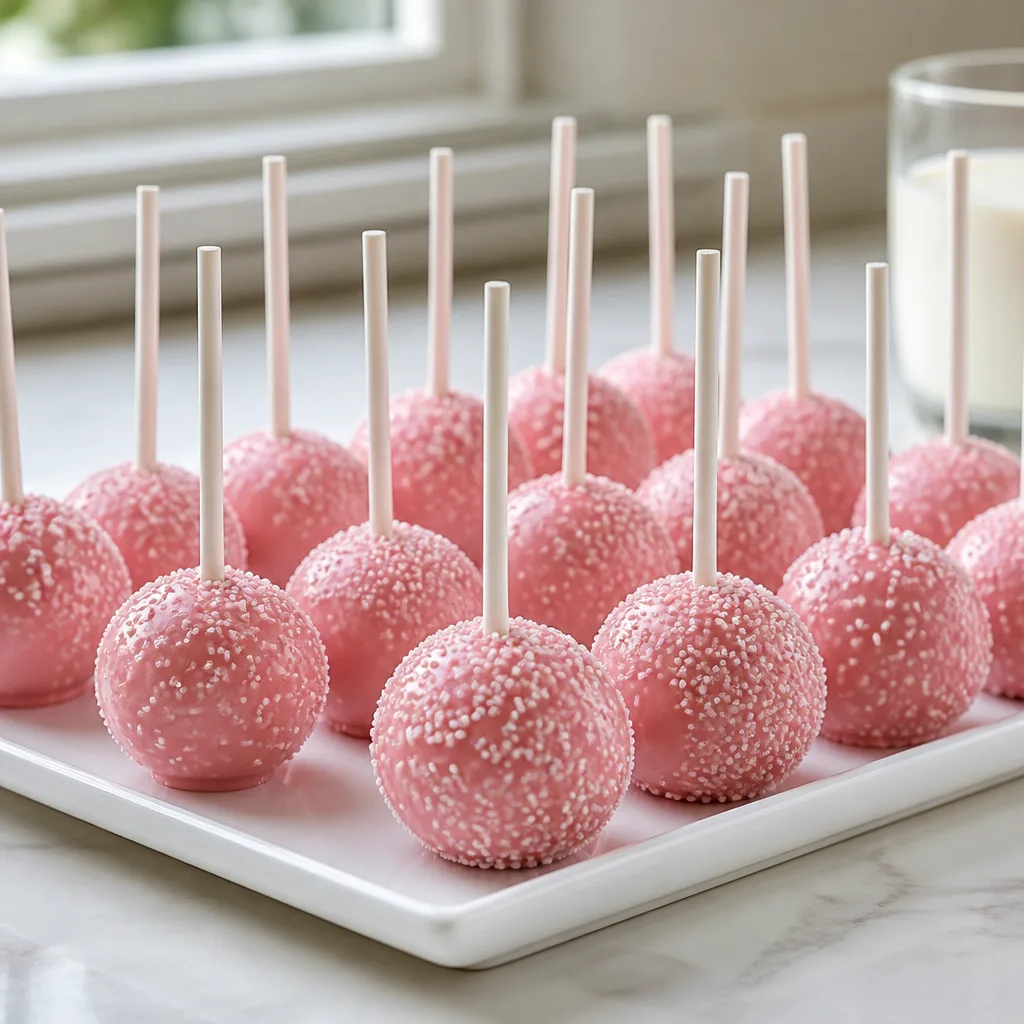 Cake Pops — One bite, no fork, no plate to wash: cake pops solve the whole dessert-in-a-handbag problem with a single stick. Bridal shower favors
