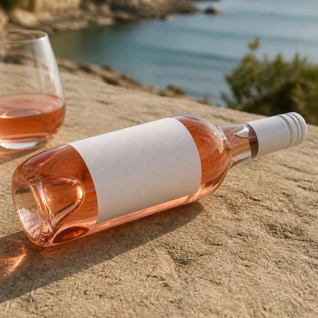 Mini Bottle of Rose Wine — This is the one favor on the whole table worth spending a little more on, and everybody notices the difference. Bridal shower favors