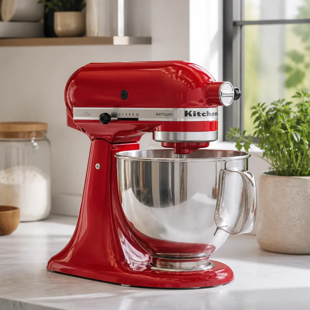 Stand Mixer — Her current hand mixer screams through anything thicker than pancake batter, and she has to hold onto the bowl the whole time just to keep it