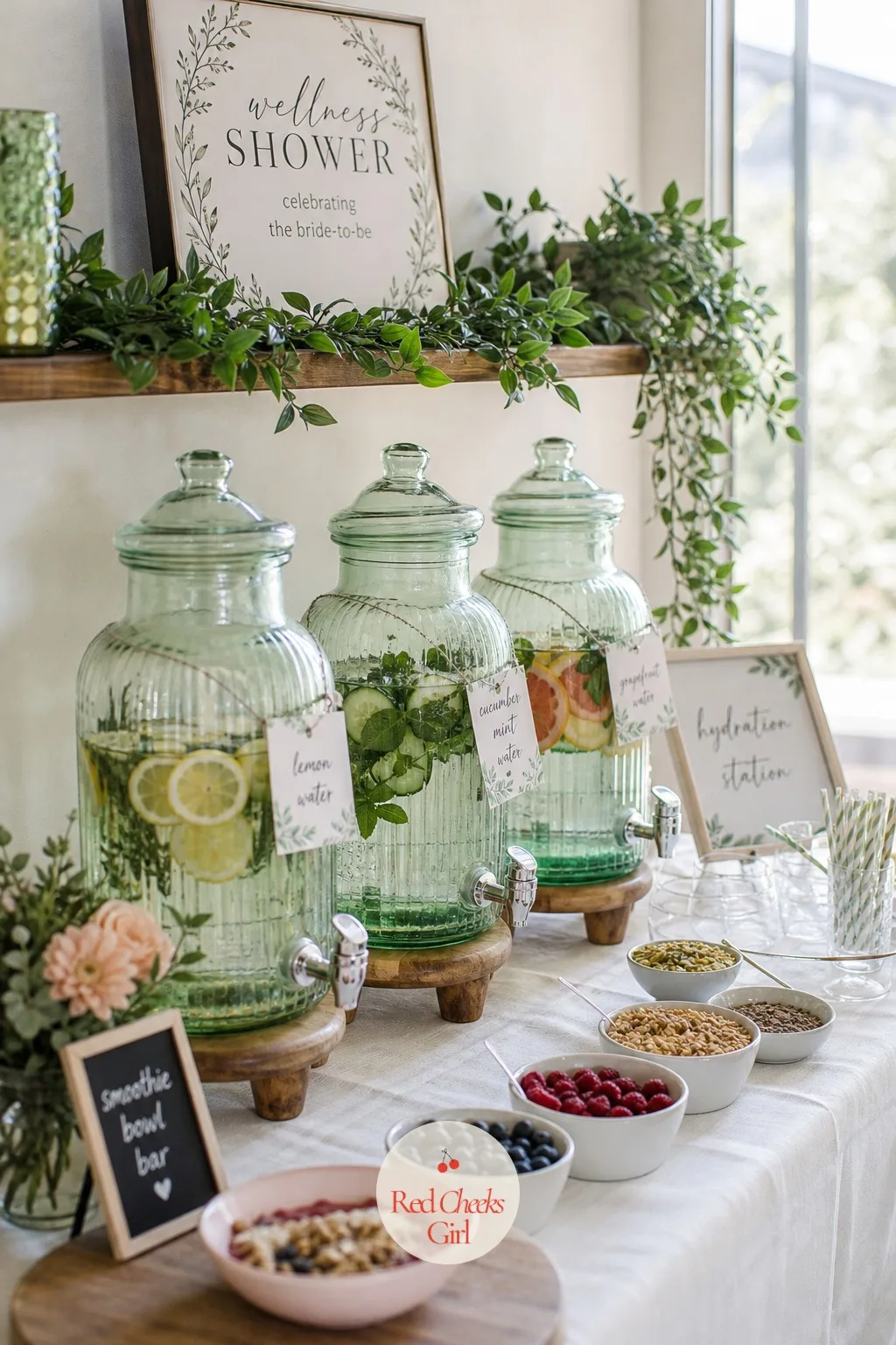 Wellness Shower — For the bride whose idea of indulgence is an actual full night's sleep. Bridal shower themes