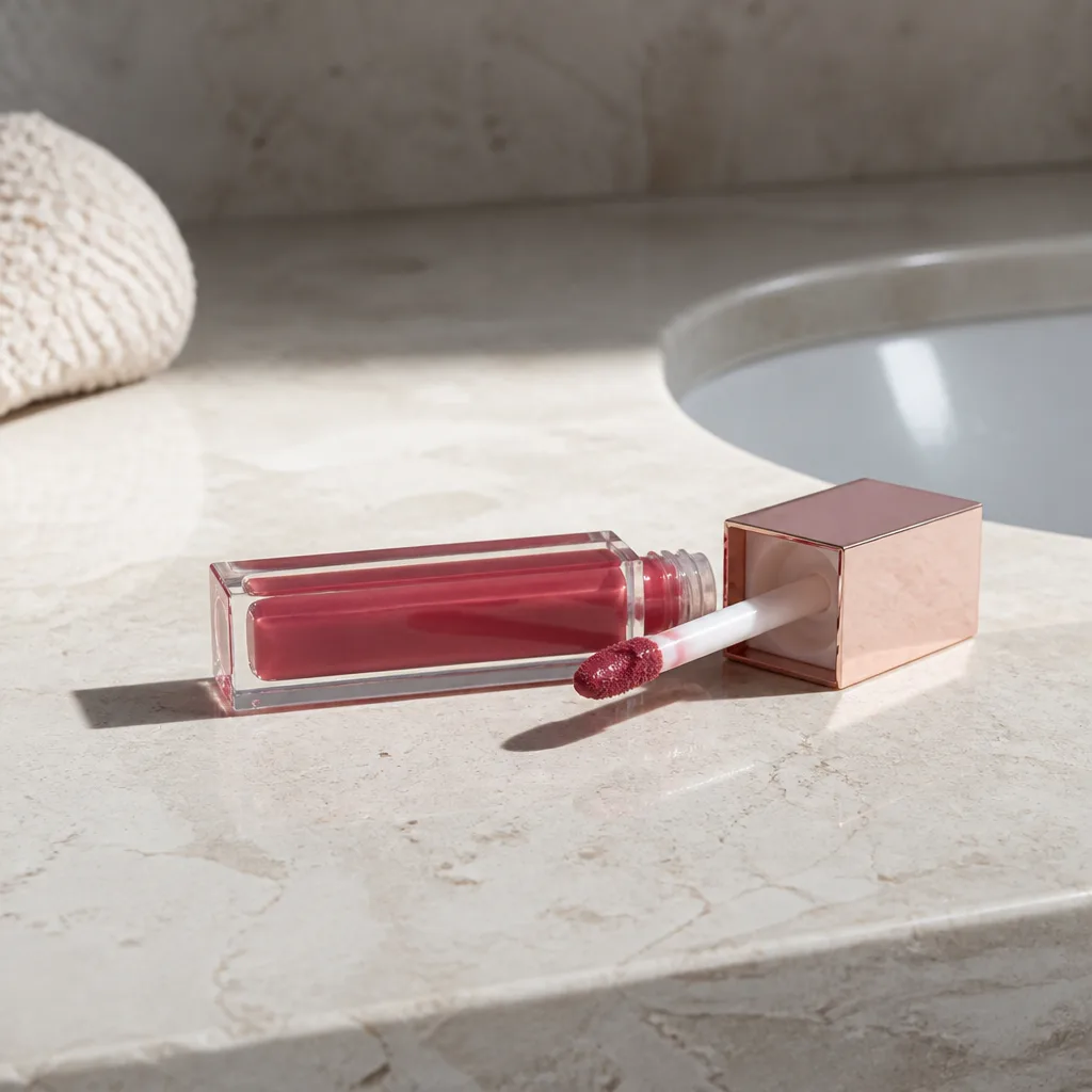 Lip Oil — A tinted lip oil goes on in two seconds and looks finished without looking done up, which is exactly the kind of beauty product that actually gets