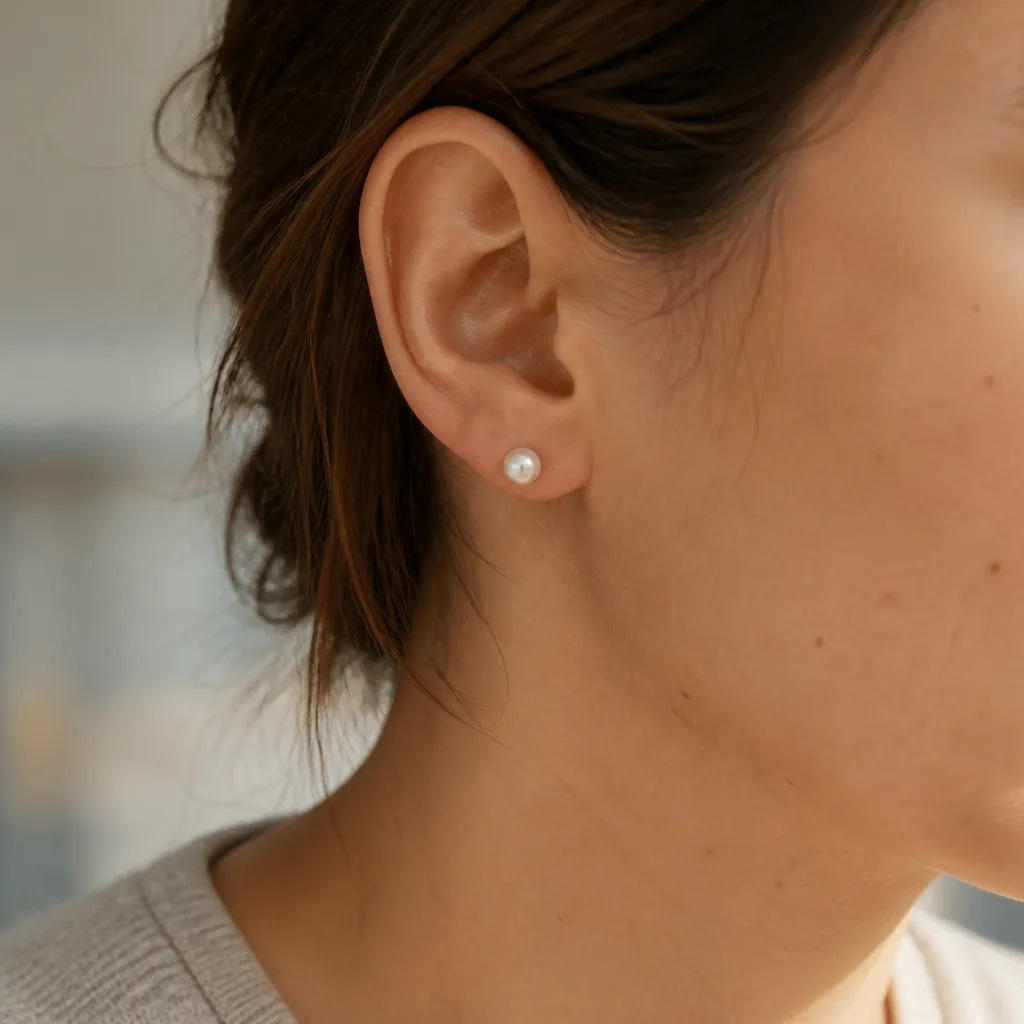 Pearl Earrings — Small pearl studs do not shout bridesmaid, which is their whole advantage. Bridesmaid proposal box ideas