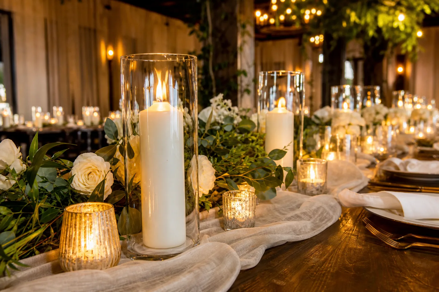 26 Candle Wedding Centerpieces for a Glowing Reception