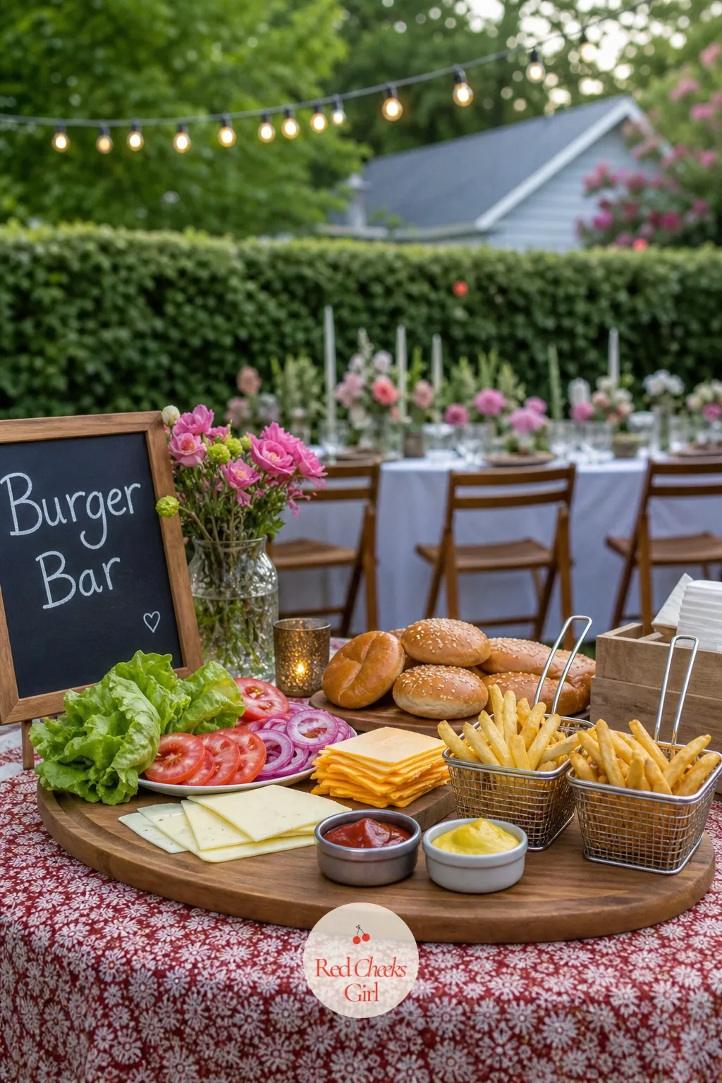 Burger Bar — A grill master already in the family earns their keep here, and a build-your-own patty station reads casual without reading cheap, especially once