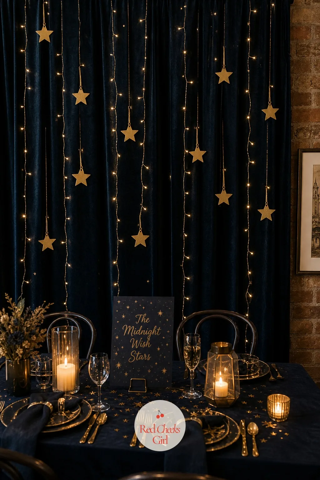 The Midnight Wish Stars — Writing resolutions out loud puts most people off, but writing one on a small gold star and hanging it somewhere quietly feels like