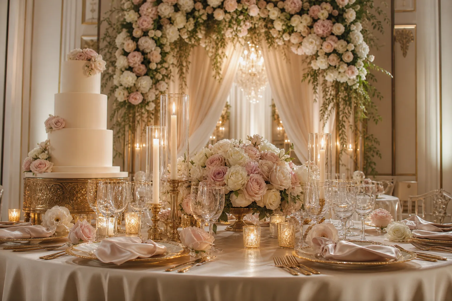 24 Champagne Wedding Ideas in Soft Gold, Ivory and Blush