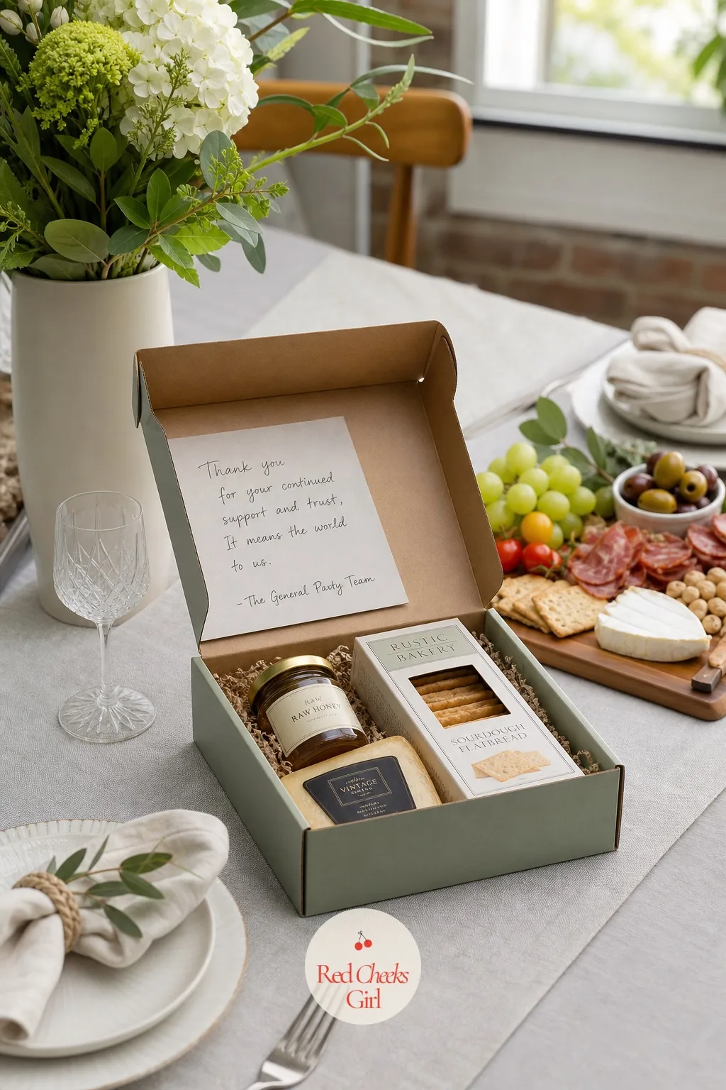 The Client Appreciation Gift Box — Smaller, warmer, and personal: this box is built for a realtor or lawyer sending a single thank-you, not a whole client list