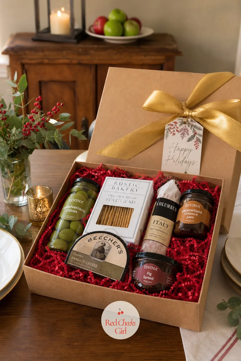 The Corporate Holiday Gift Box Line — November turns charcuterie into a corporate gifting question, and the answer is a box that holds up through shipping, not