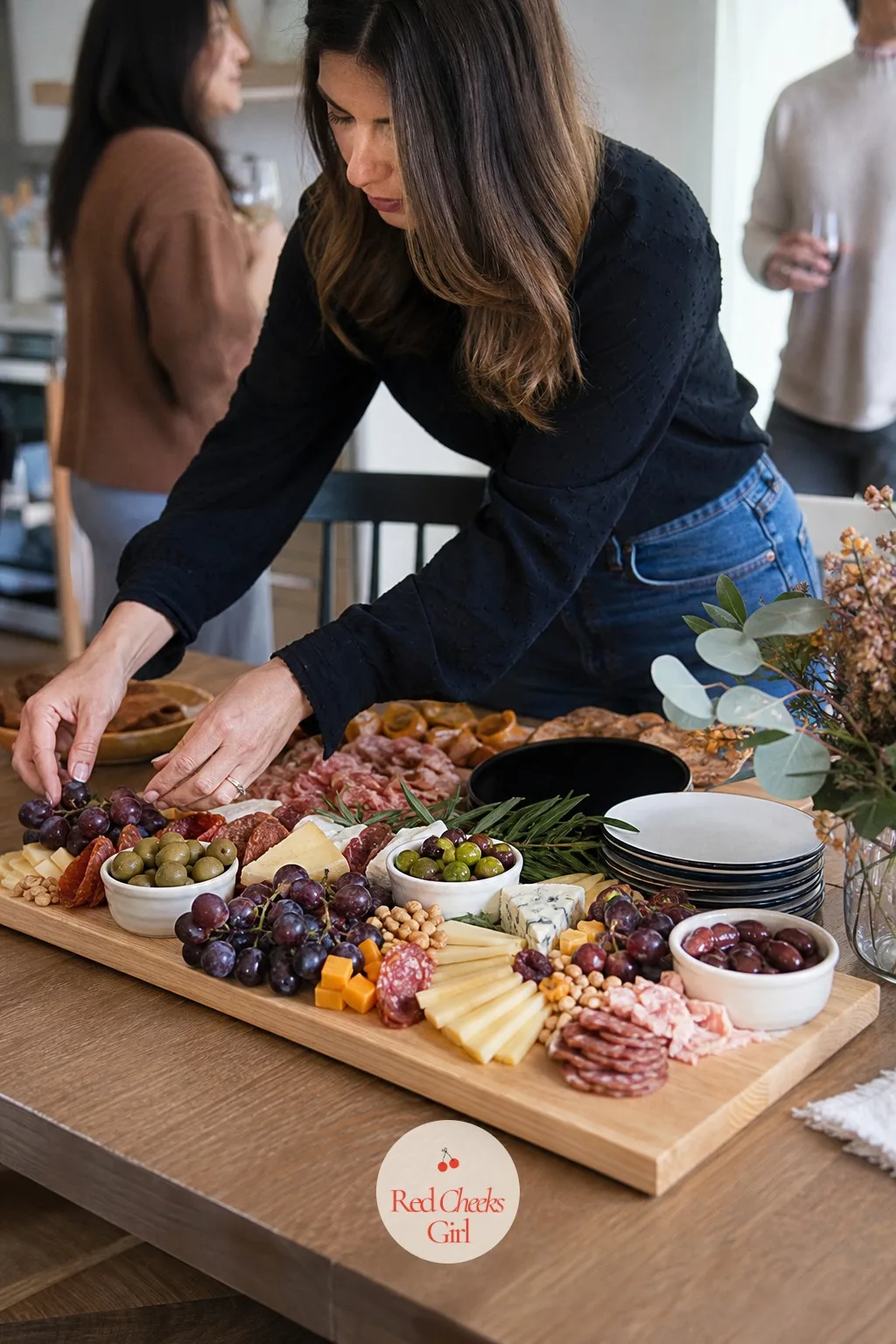 The Family-Size Weekend Board — Sunday dinner without cooking a thing: that's the pitch for a board built to feed six to eight people straight off a