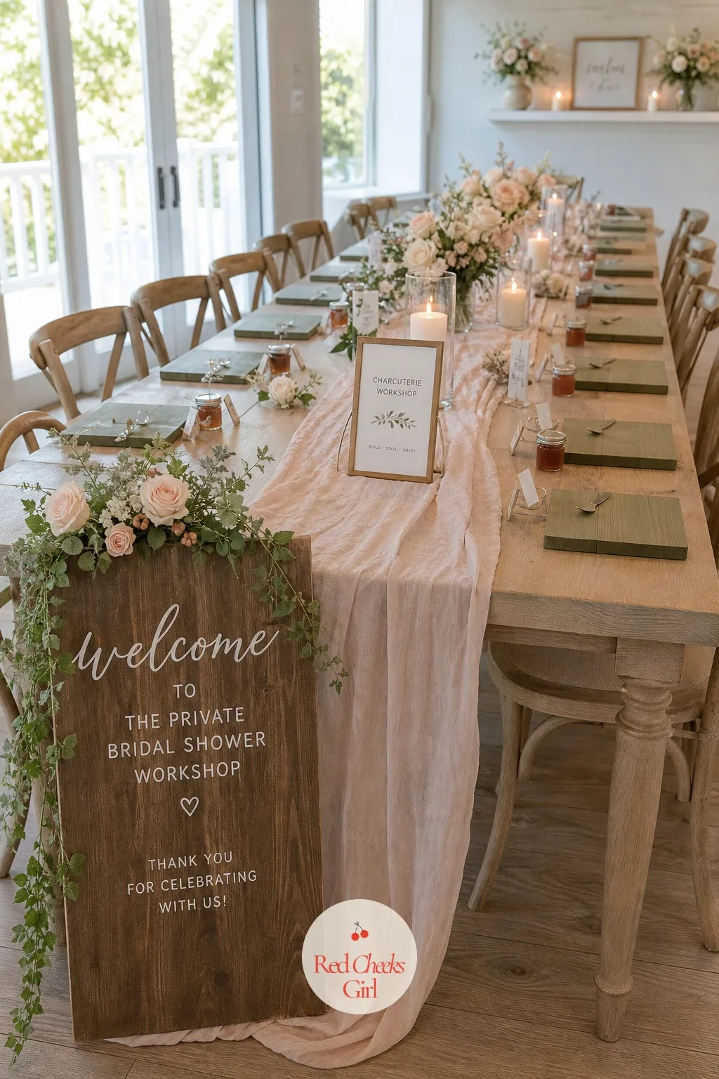 The Private Bridal Shower Workshop — A shower built around a workshop gives every guest a favor to take home, not just a plate to eat from, and that's what