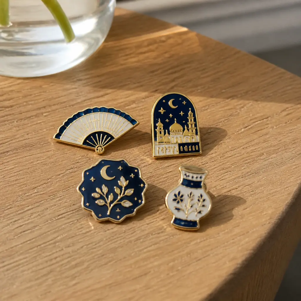 Enamel Pin Set — A small set of enamel pins dresses up a denim jacket or a tote strap in seconds, no outfit planning required. Cheap christmas gift ideas