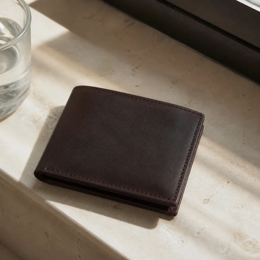 Leather Wallet — His current wallet is cracked at the fold and he has not mentioned it because he never will. Cheap christmas gift ideas