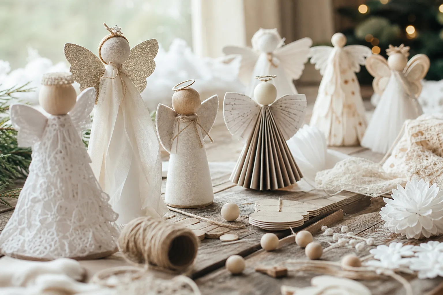 15 Christmas Angel Crafts Full of Gentle, Heavenly Charm