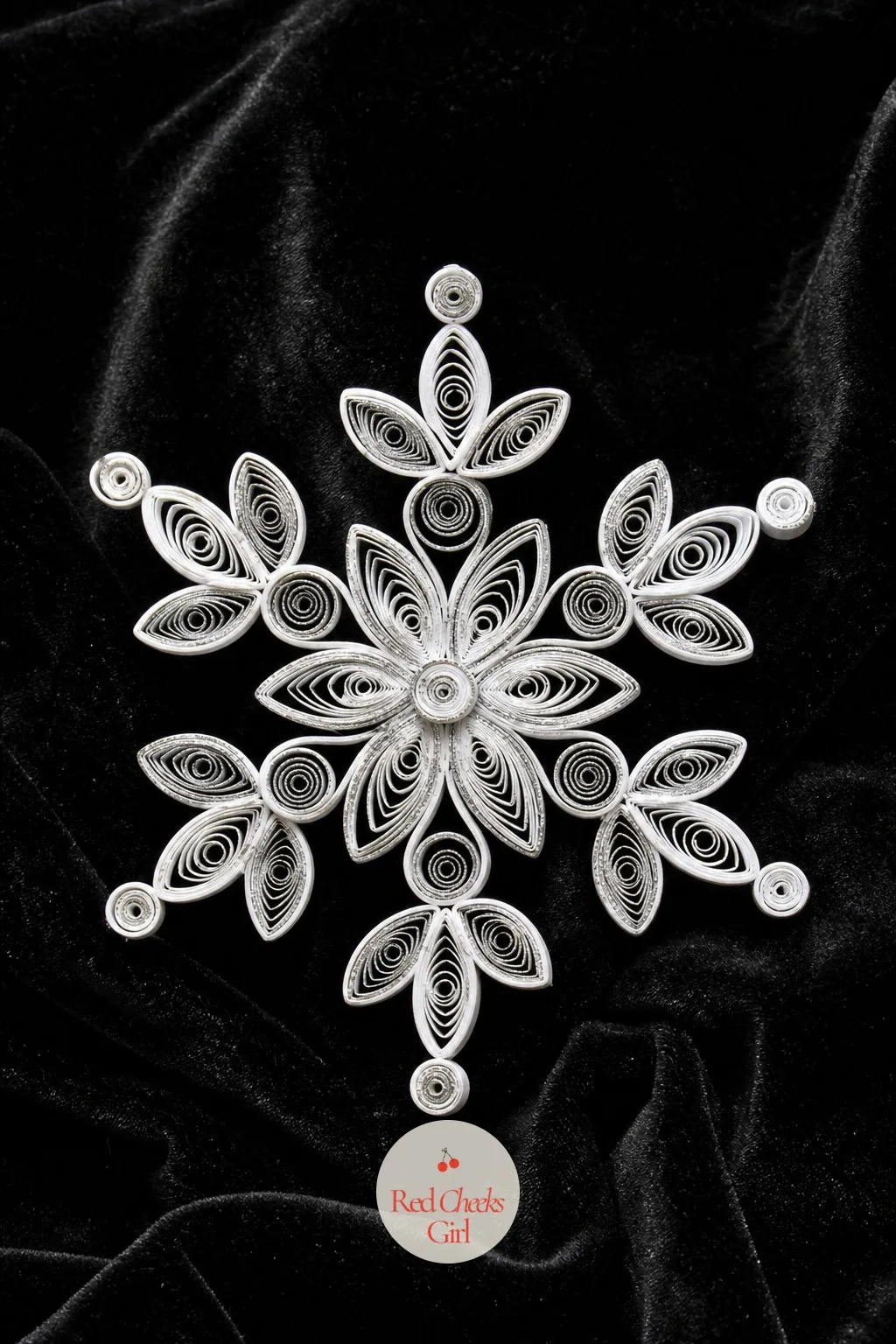 Paper Quilling Snowflake Ornaments — Scissors and glue feel babyish to a ten year old who has graduated past preschool crafts. Christmas arts and crafts for