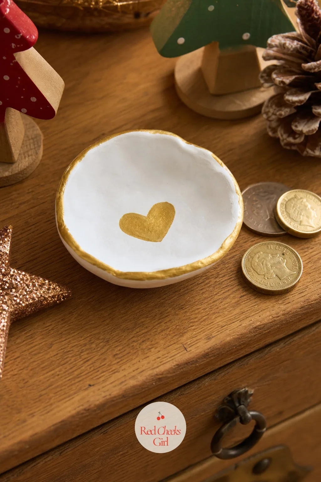 Pinch Pot Trinket Dish Gift — A ten year old who still thinks every handmade thing has to be a drawing is missing out on clay, which holds a shape and actually