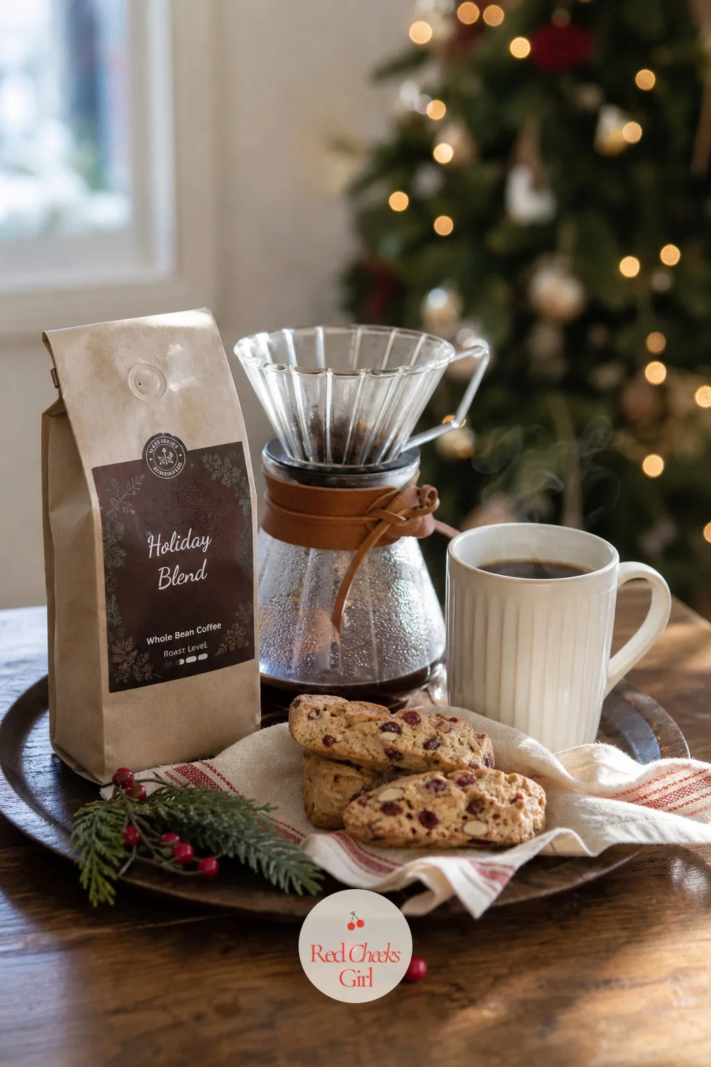 Coffee Lover's Basket — For the person who cannot function before the first cup and talks about it constantly. Christmas basket gift ideas
