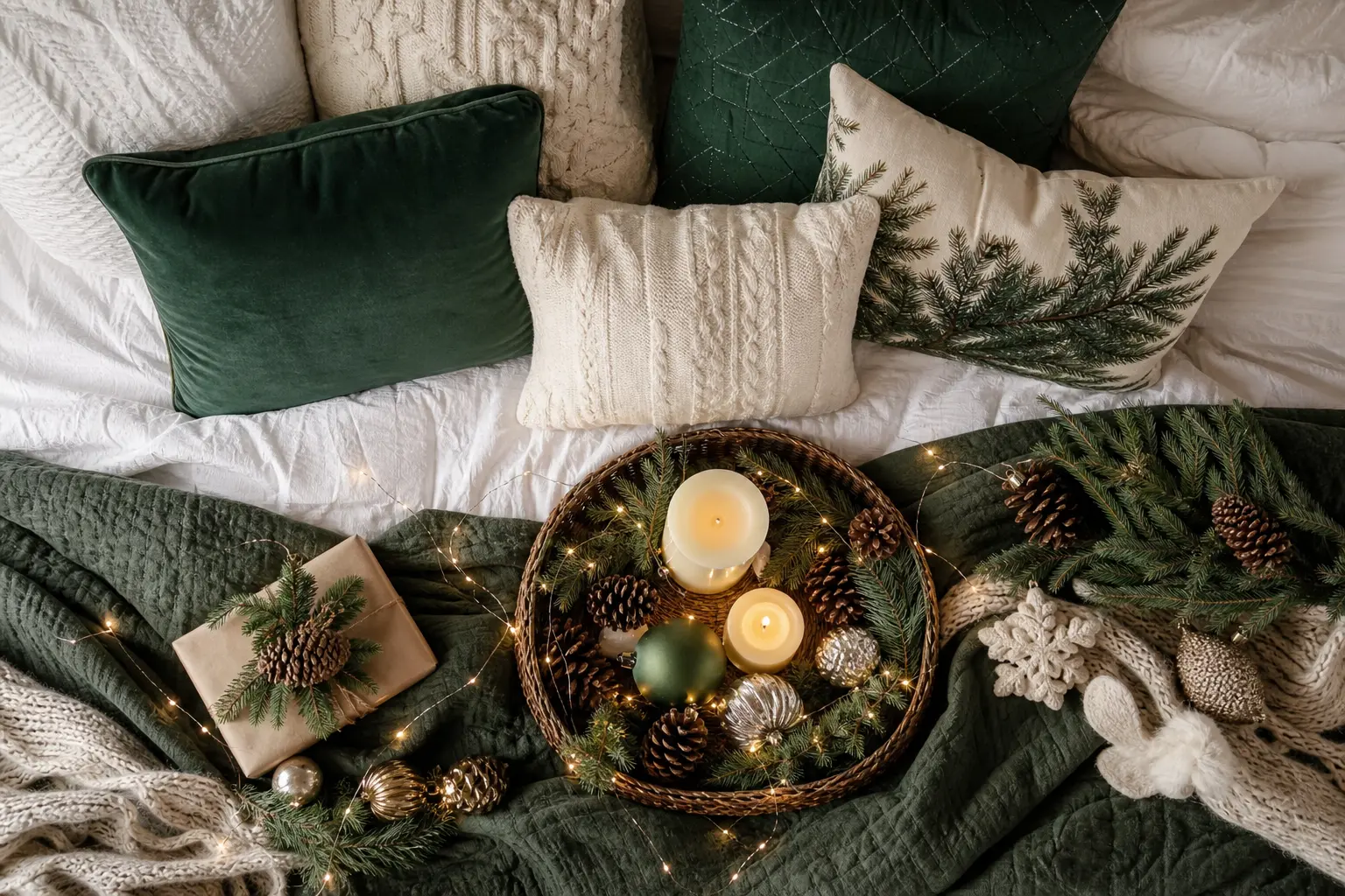 21 Christmas Bedroom Decor Ideas for Dreamy, Twinkly Nights