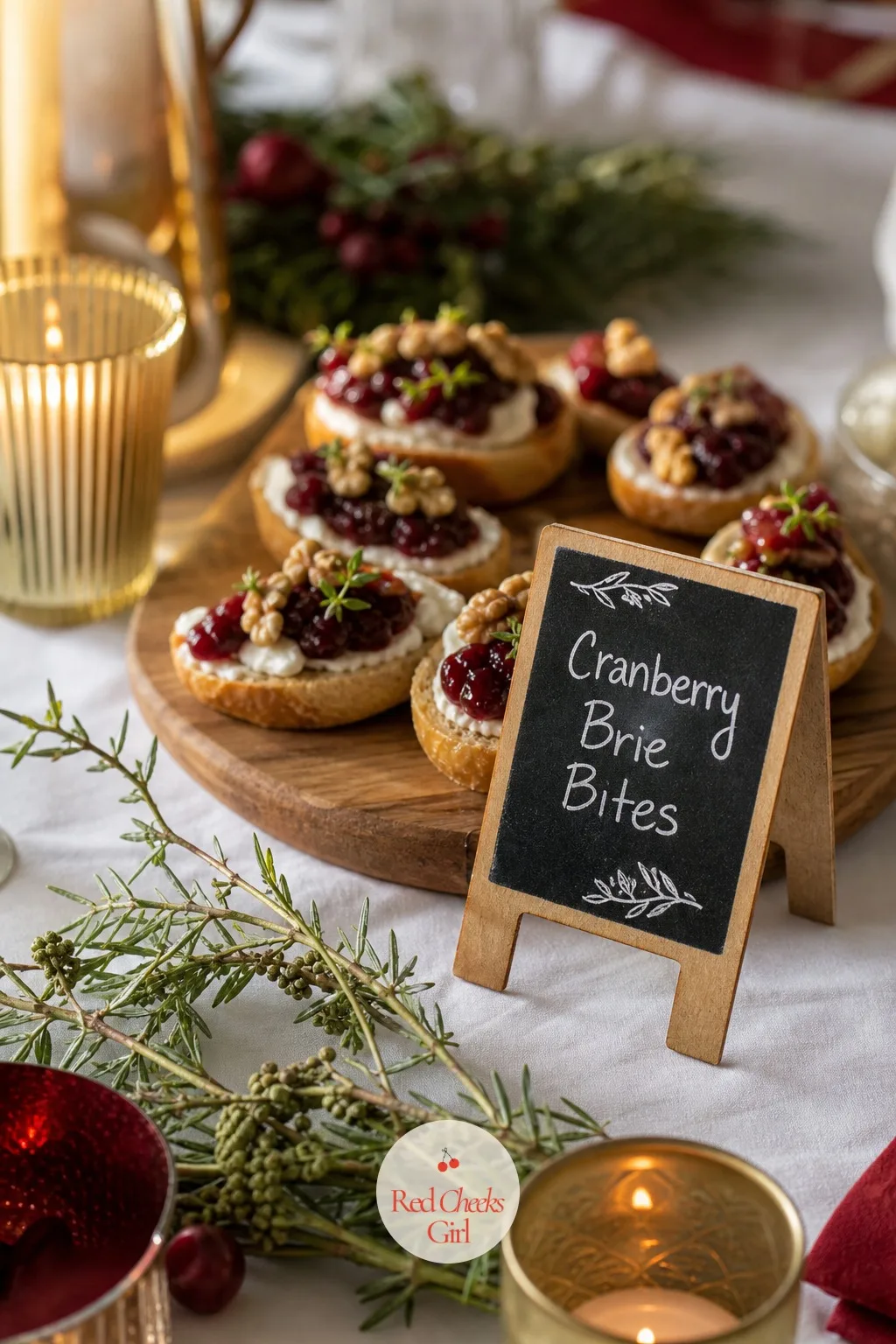 Mini Chalkboard Labels Naming Each Dish — With eight dishes on one table, someone always asks what's in the quiche. Christmas brunch ideas