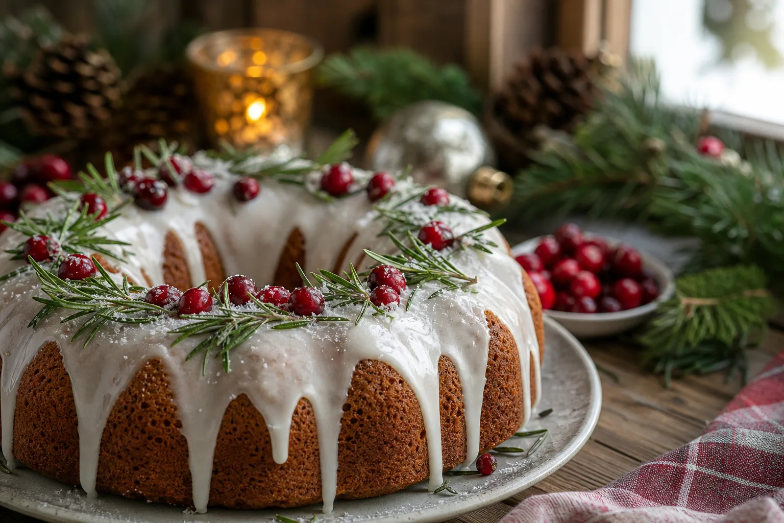 15 Christmas Bundt Cakes That Look Like Wreaths the Moment You Glaze Them