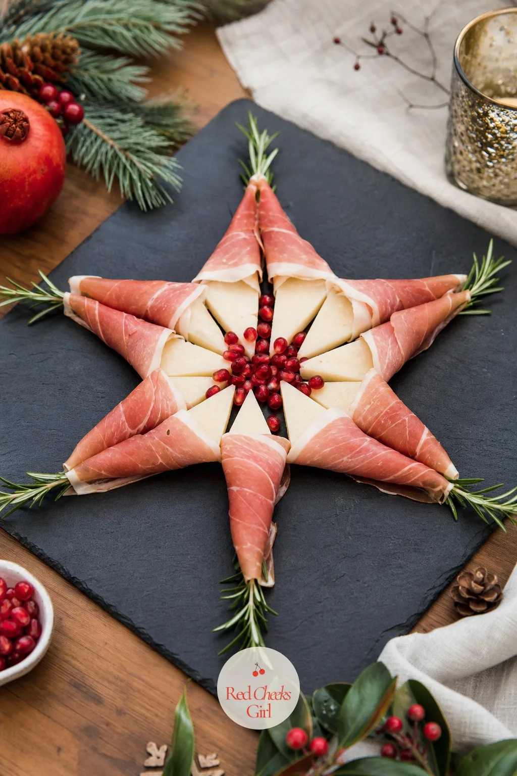 Star Board — Five points sounds fussier than it is. Christmas charcuterie board