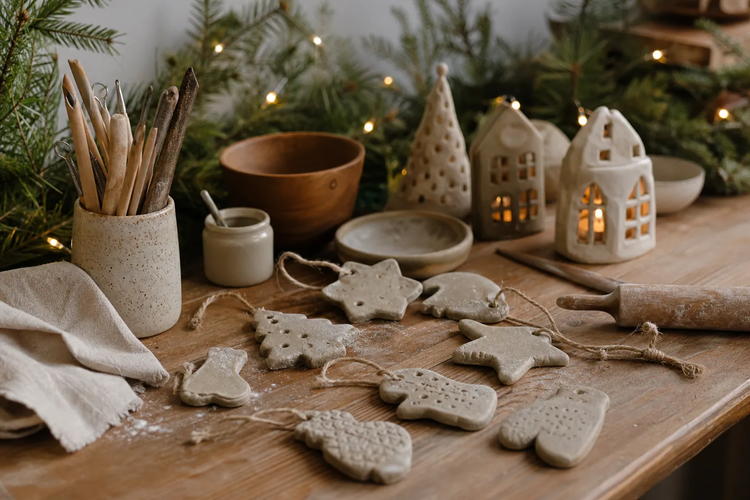 14 Christmas Clay Crafts Charming Enough to Give as Gifts