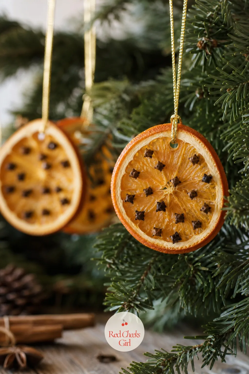 Dried Orange and Clove Ornaments — The house smells like this before it looks like anything, which is most of the point. Christmas crafts for adults