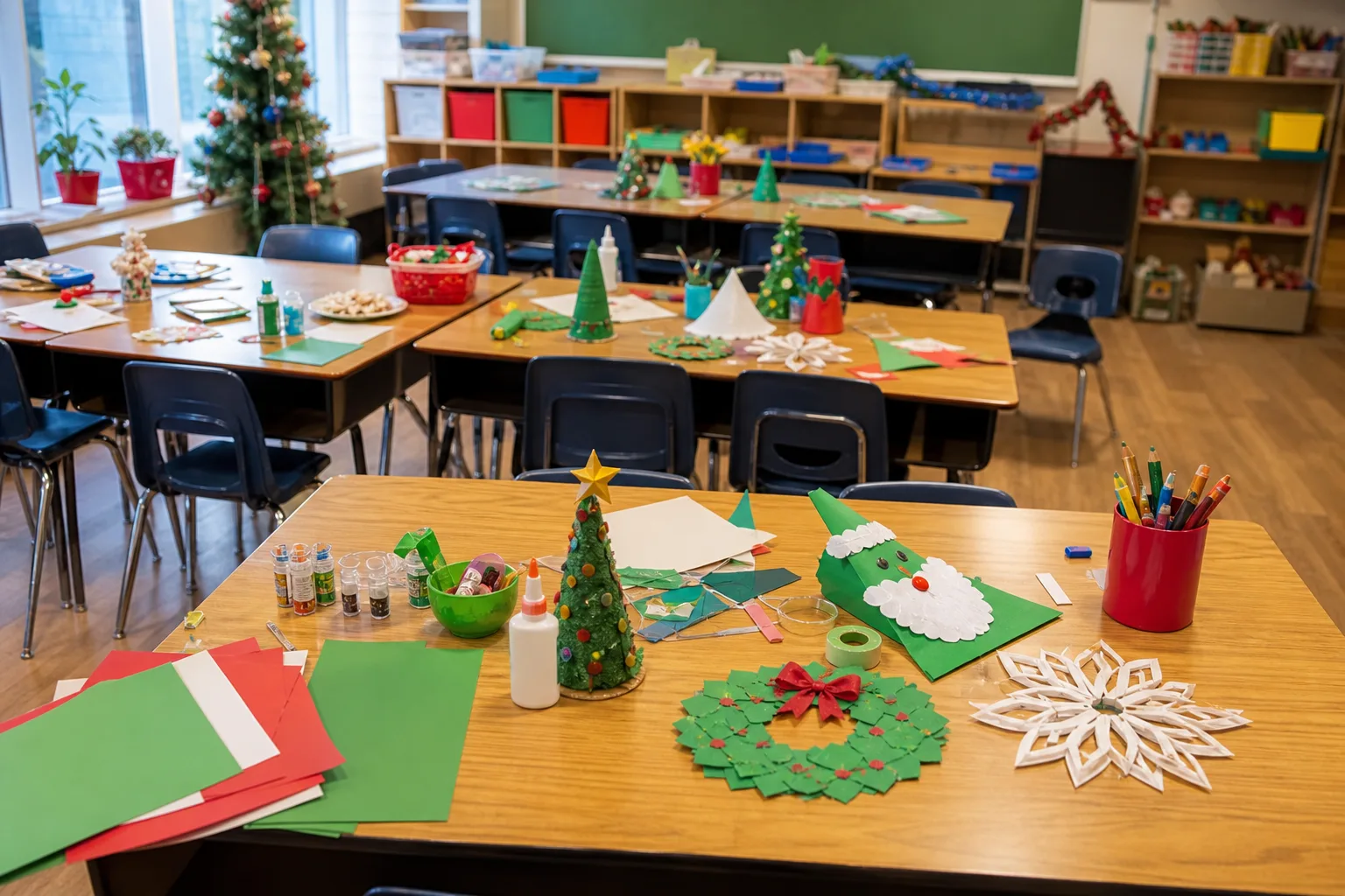 20 Christmas Crafts for Kids at School That Teachers Can Prep in Minutes