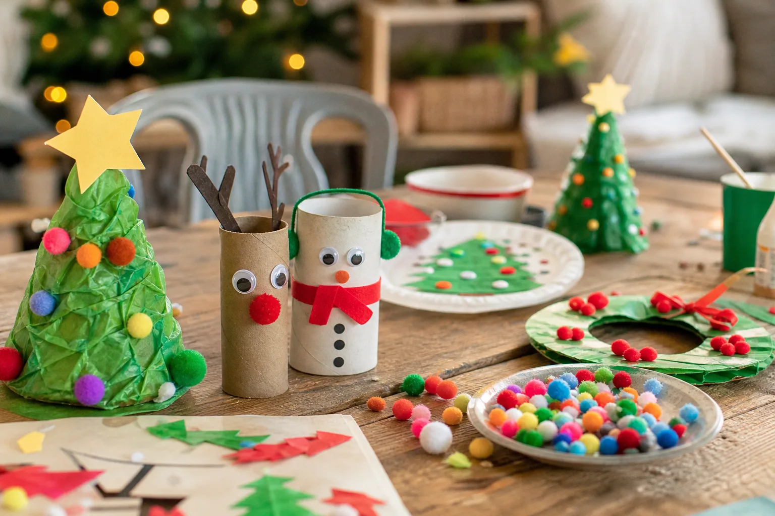 24 Christmas Crafts for Toddlers That Little Hands Can Truly Make on Their Own