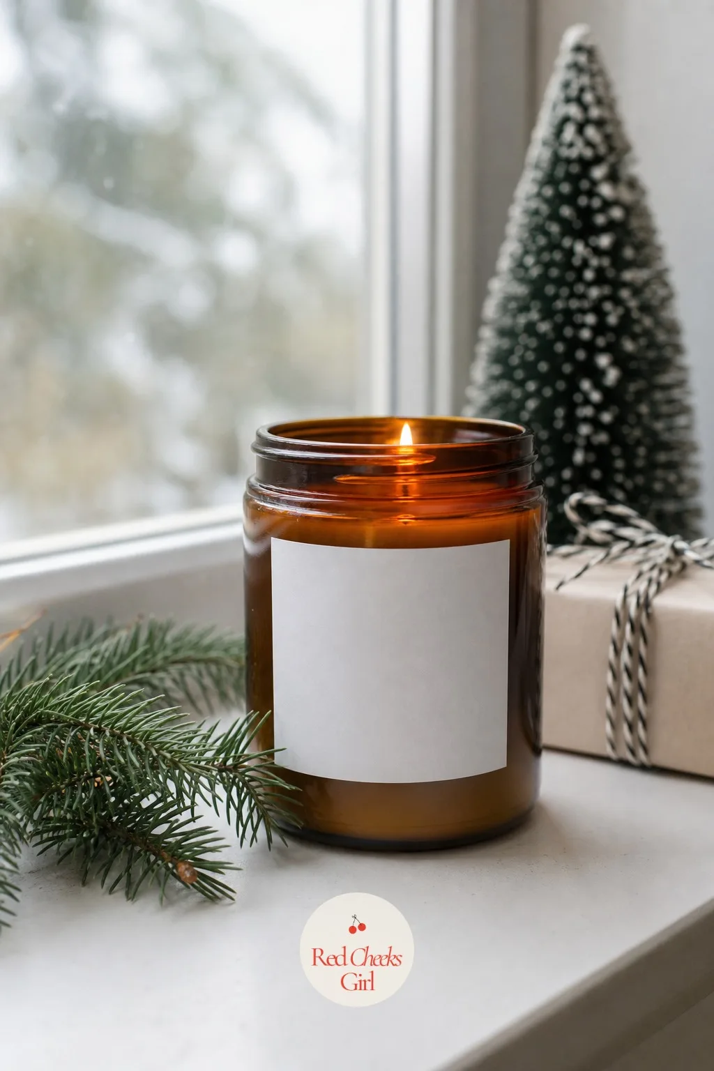 Hand-Poured Custom Label Soy Candle — A candle kit sounds like it needs equipment nobody owns. Christmas crafts for teens