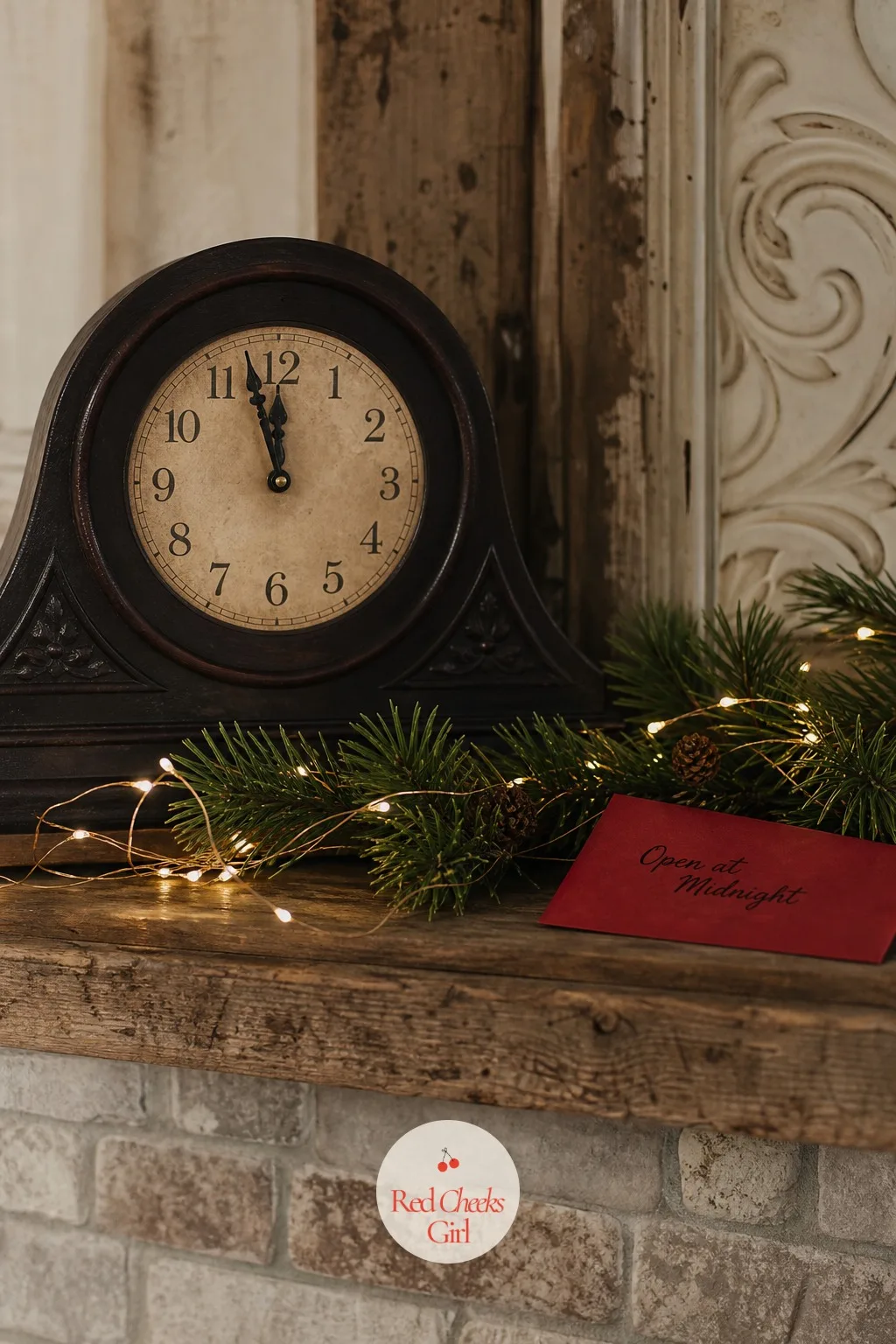 Midnight Christmas Eve Countdown — A clock on the mantel is set to strike midnight, and the family has to solve the final chain of clues before the alarm