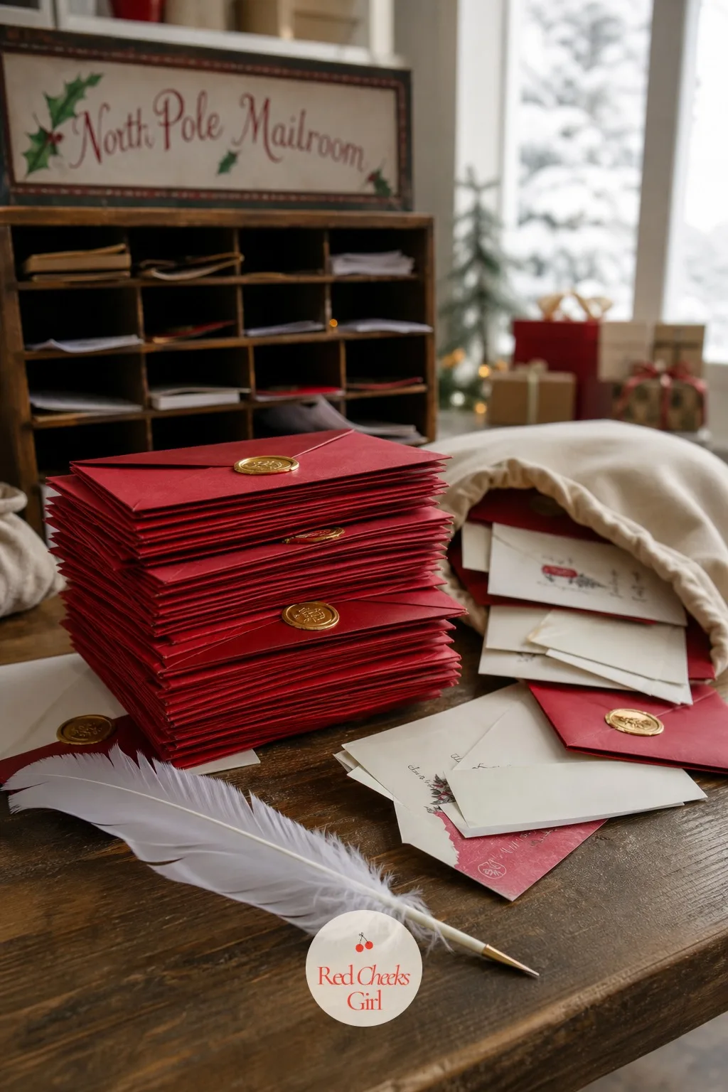 North Pole Mailroom Mix-Up — Every letter to Santa has been shuffled and one envelope hides the final clue among a dozen decoys. Christmas escape room ideas