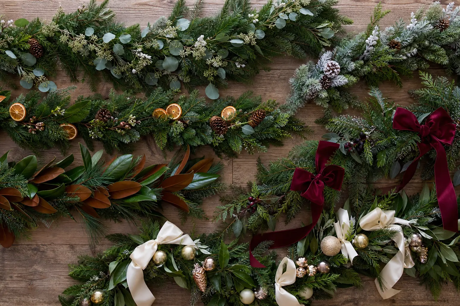 25 Christmas Garland Ideas That Make Every Mantel, Doorway and Staircase Look Magazine-Ready