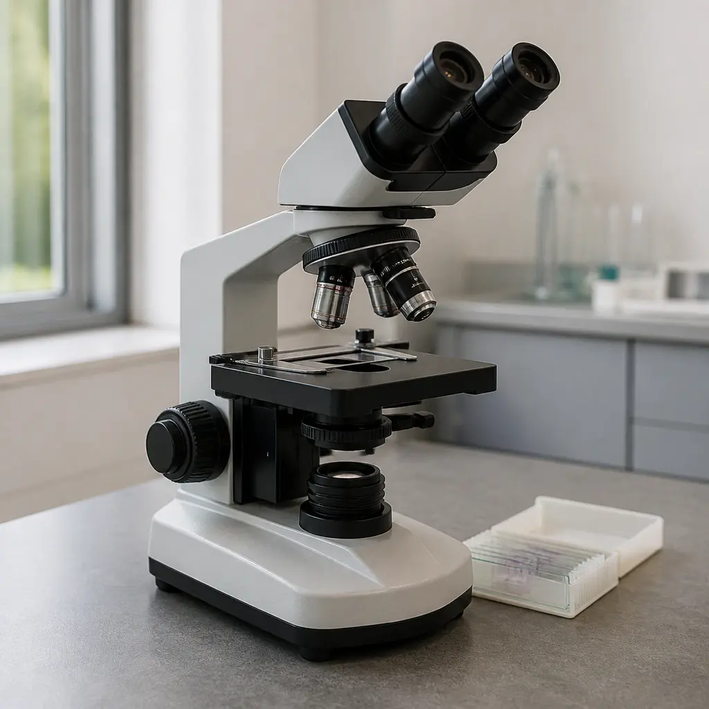 Beginner Microscope — She holds leaves up to the light already, trying to see more than the eye allows. Christmas gift ideas for kids