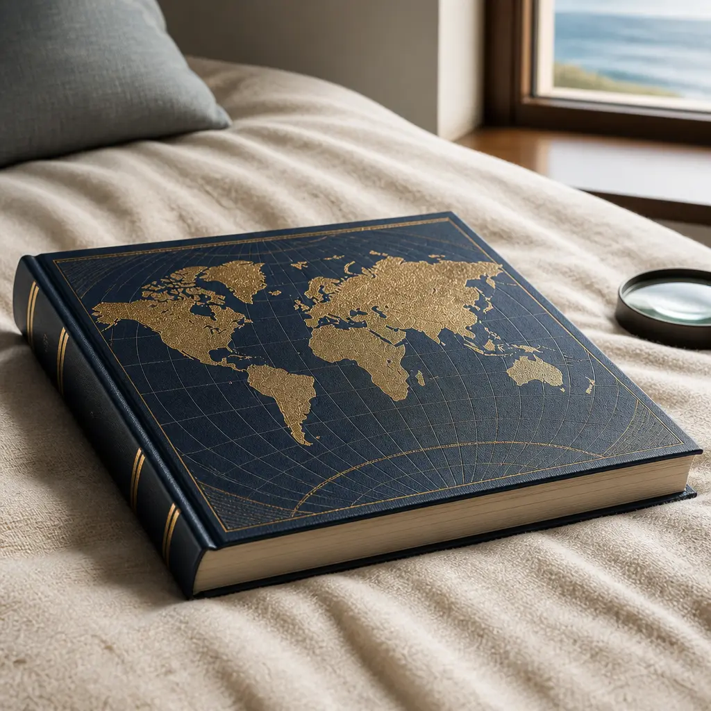 Illustrated World Atlas — She asks where places are constantly, usually mid-dinner, usually about somewhere you have to look up yourself. Christmas gift ideas