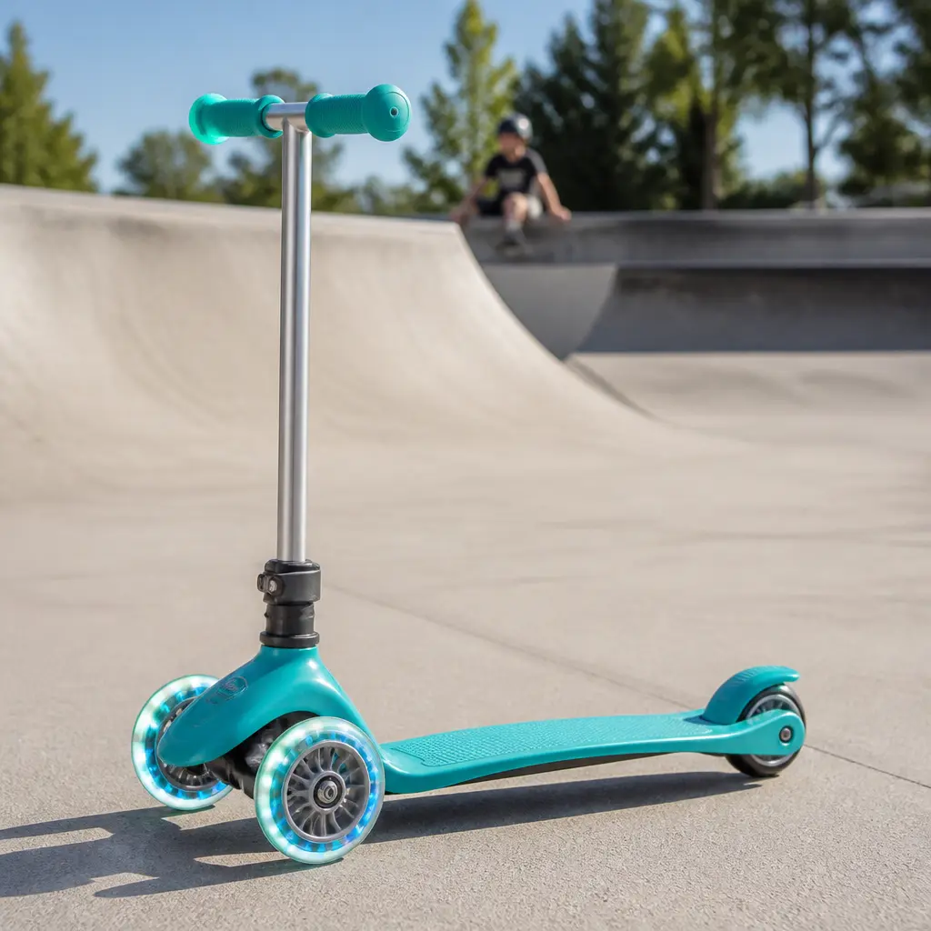 Kids Kick Scooter — The school run already happens on foot at a dawdle. Christmas gift ideas for kids