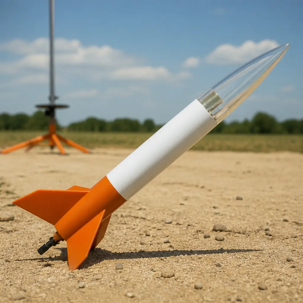 Model Rocket Kit — For the kid who has graduated past blocks and wants to see something actually launch, this is the gift that turns a backyard into an event.